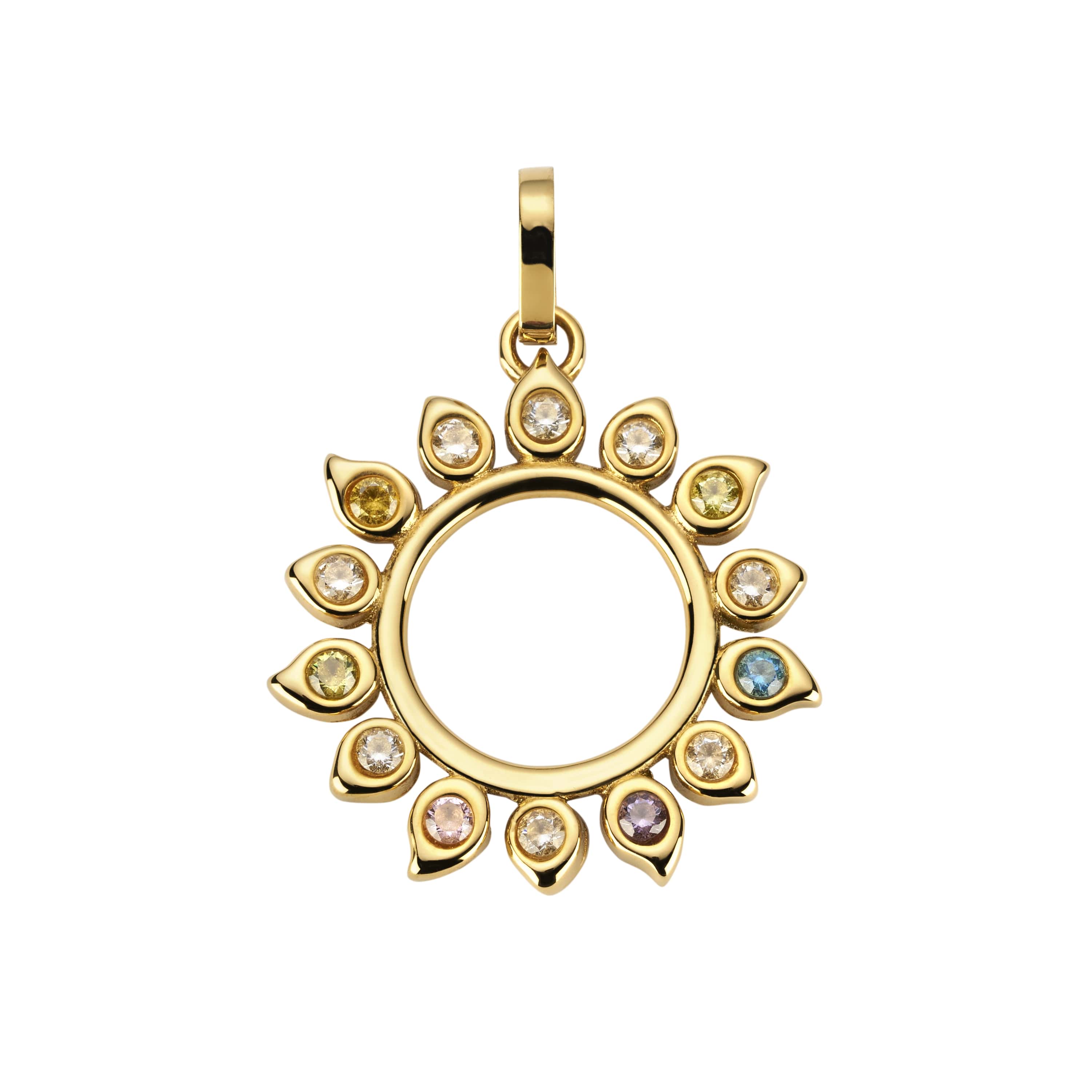 Anhänger Sun Chakra – Gold