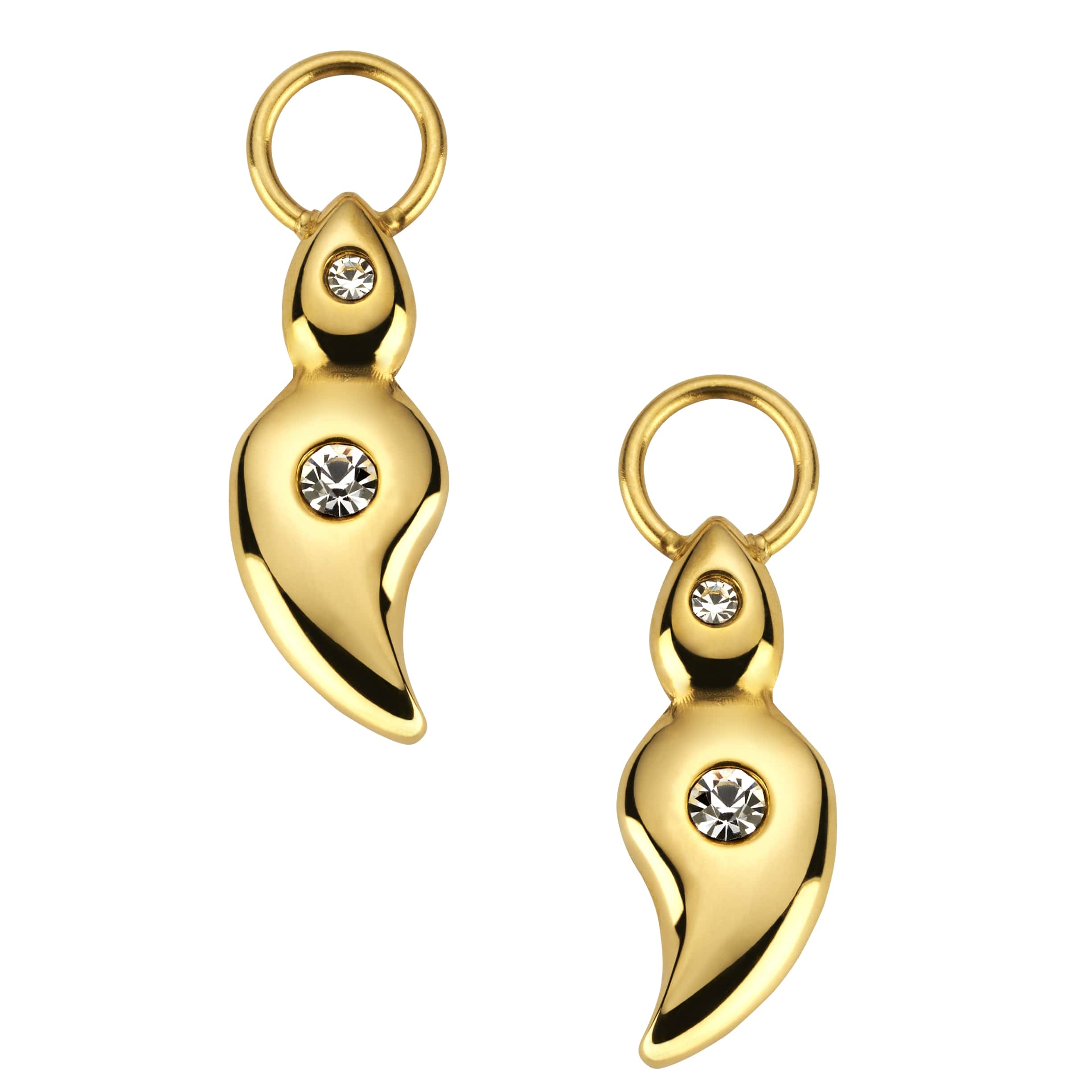 Ohrring-Anhänger Golden Drops