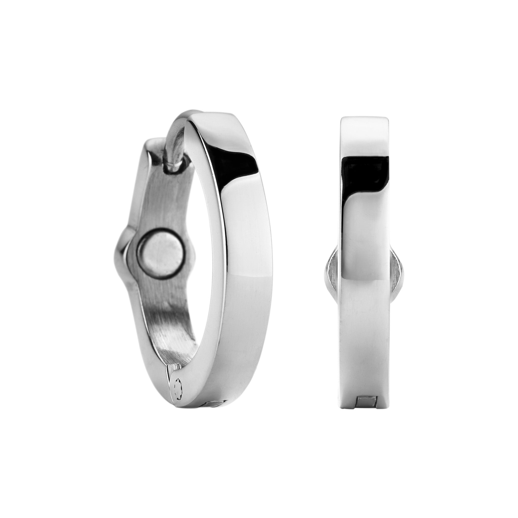 Creolen Pure Classic – Silber